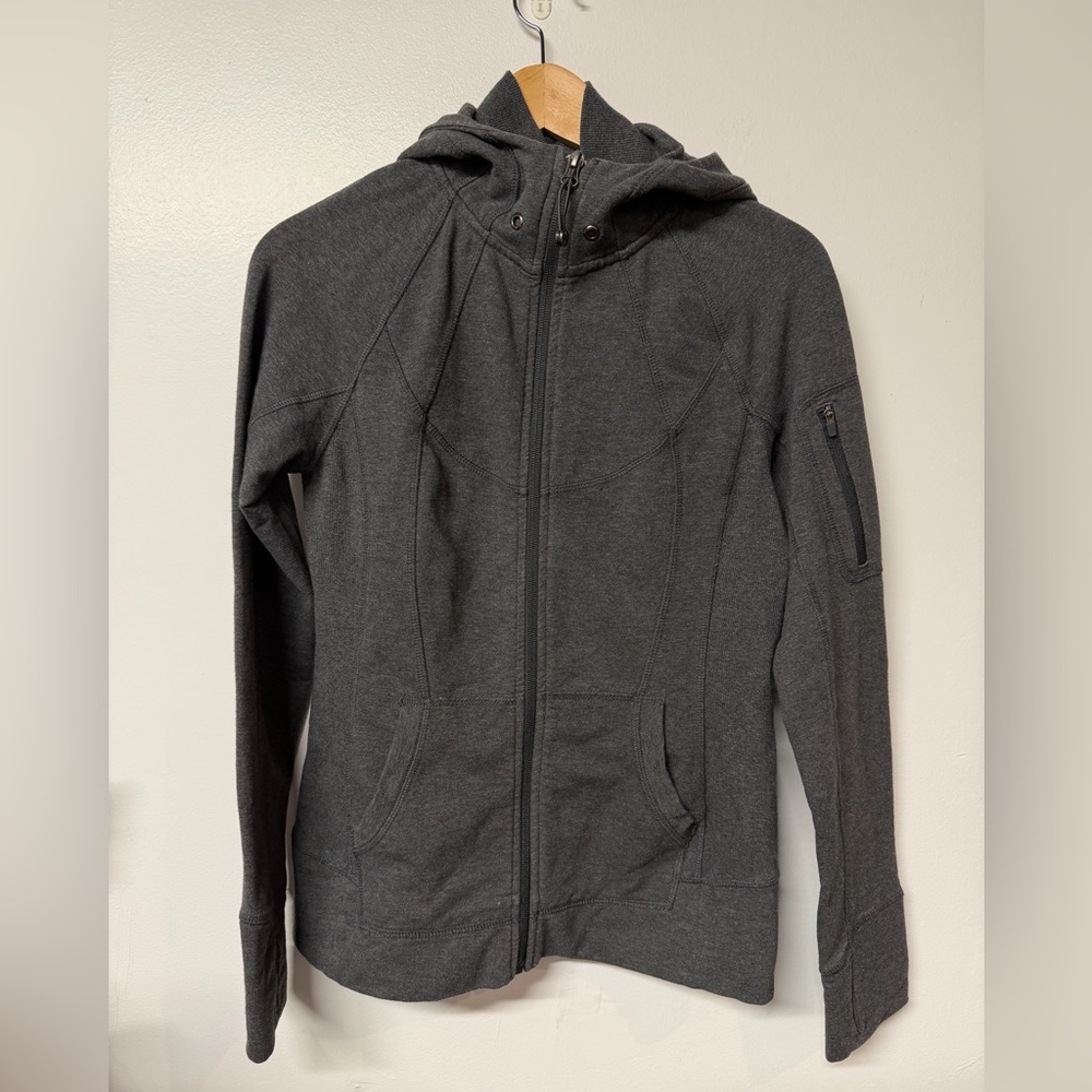 Athleta Women's Gray Zip up Hoodie size S